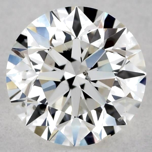 0.6 carat G-SI1 Excellent cut Natūralus Round Deimantas (1)