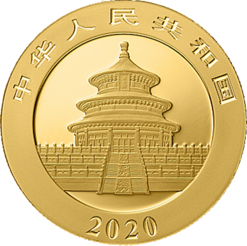 15 g Panda 2020 China 200 yuan Gold coin (2)