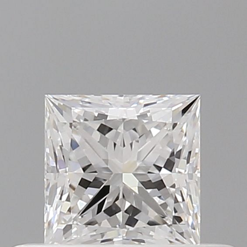 0.41 carat E-VVS1 Natūralus Princess Deimantas (1)