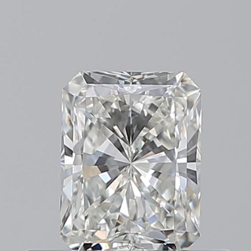 0.5 carat H-VS2 Natūralus Radiant Deimantas (1)