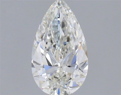 0.56 carat I-VVS1 Natūralus Pear Deimantas (1)