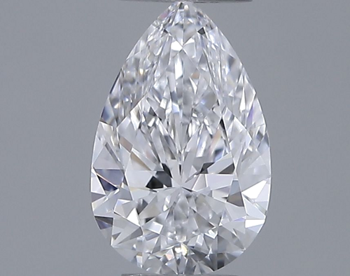 0.56 carat D-VVS1 Natūralus Pear Deimantas (1)