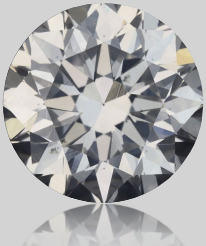 0.5 carat D-SI2 Very Good cut Natūralus Round Deimantas (1)