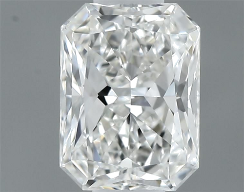 0.36 carat G-VVS2 Natūralus Radiant Deimantas (1)