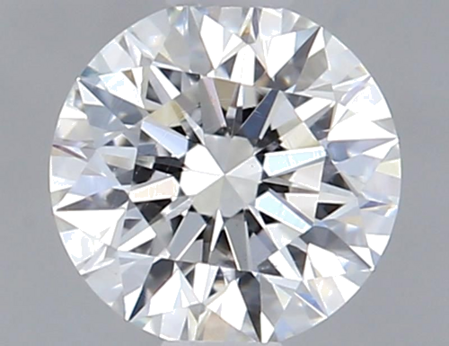 0.5 carat F-VS2 Excellent cut Natūralus Round Deimantas (1)