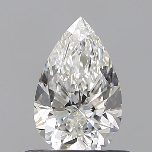 0.5 carat F-VS2 Natūralus Pear Deimantas (1)
