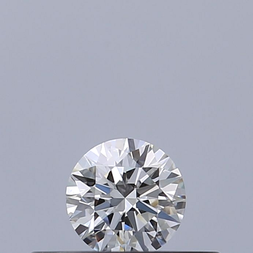 0.19 carat F-VVS1 Excellent cut Natūralus Round Deimantas (1)