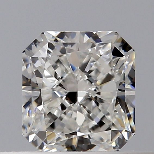 0.4 carat F-VVS2 Natūralus Radiant Deimantas (1)