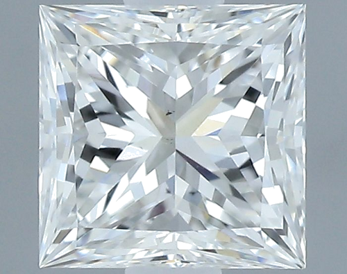 0.54 carat F-VS2 Natūralus Princess Deimantas (1)