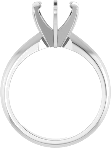 Sužadėtuvių Žiedas „Heavyweight Solitaire“ 14k white gold Round 7.5mm (2)