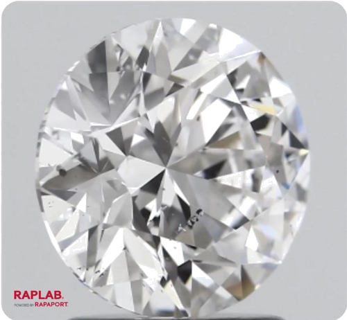1.74 carat D-SI2 Excellent cut Natūralus Round Deimantas (1)