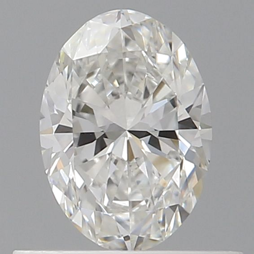 0.52 carat F-VVS2 Natūralus Oval Deimantas (1)