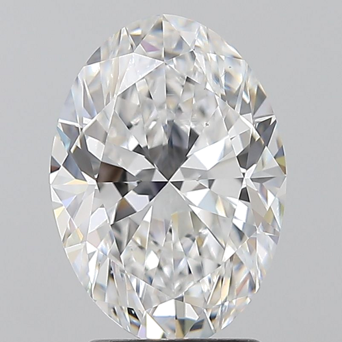 2.5 carat D-VS2 Natūralus Oval Deimantas (1)