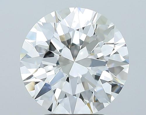 3.01 carat H-VVS1 Excellent cut Natūralus Round Deimantas (1)