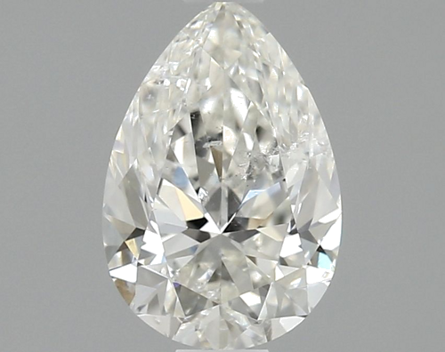 0.9 carat I-SI2 Natūralus Pear Deimantas (1)
