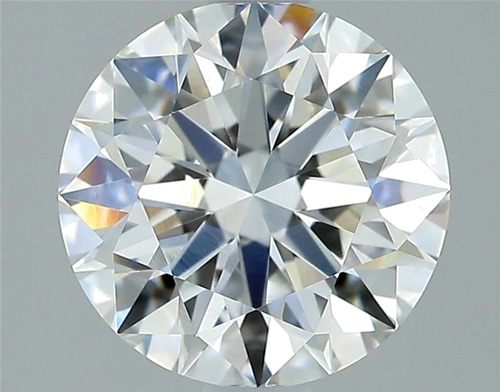 1.71 carat H-VVS1 Excellent cut Natūralus Round Deimantas (1)
