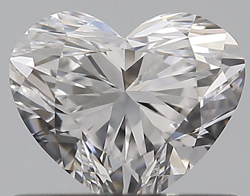 0.5 carat D-VS1 Natūralus Heart Deimantas (1)