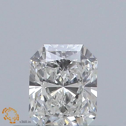 0.35 carat F-VS2 Natūralus Radiant Deimantas (1)