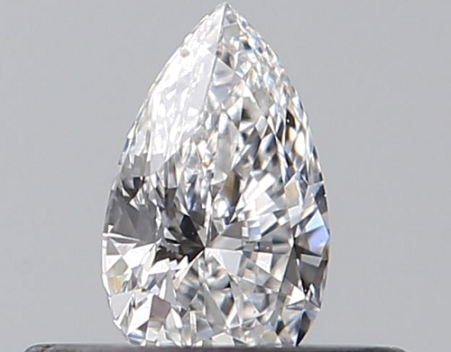 0.24 carat E-VS1 Natūralus Pear Deimantas (1)