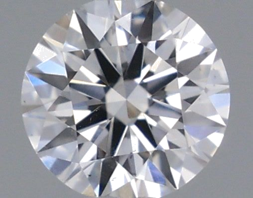 0.19 carat E-SI1 Excellent cut Natūralus Round Deimantas (1)