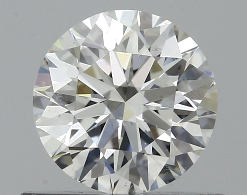 0.55 carat G-SI1 Excellent cut Natūralus Round Deimantas (1)