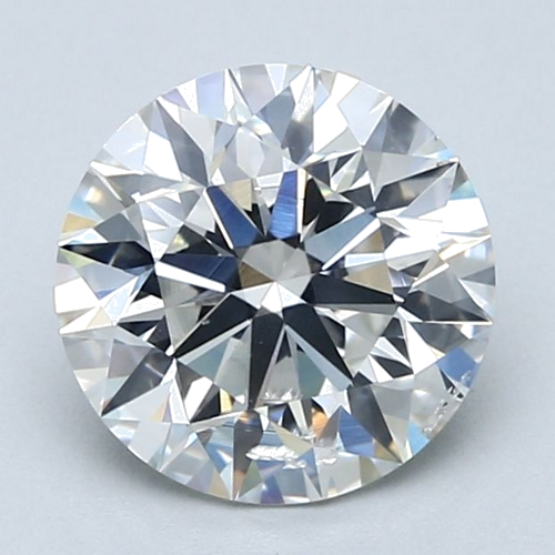 2.51 carat G-SI2 Excellent cut Natūralus Round Deimantas (1)