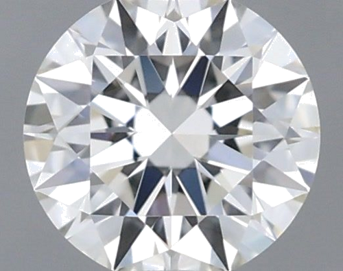 0.39 carat H-IF Excellent cut Natūralus Round Deimantas (1)