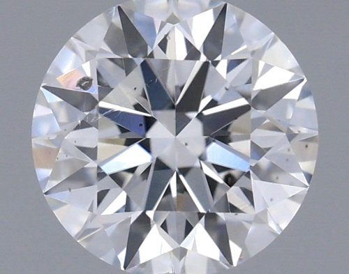 0.61 carat E-SI2 Excellent cut Natūralus Round Deimantas (1)