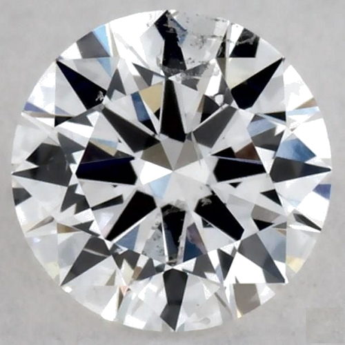 0.29 carat F-SI2 Very Good cut Natūralus Round Deimantas (1)