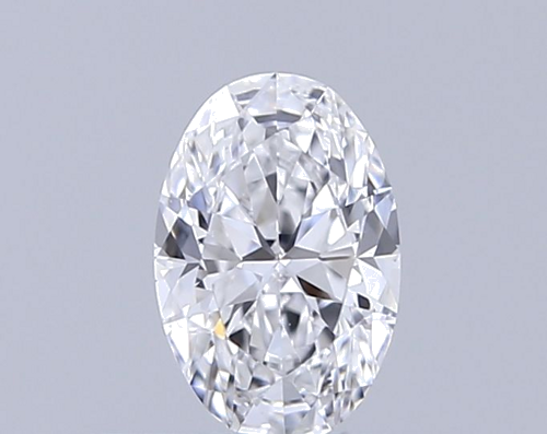 0.33 carat D-VVS1 Natūralus Oval Deimantas (1)