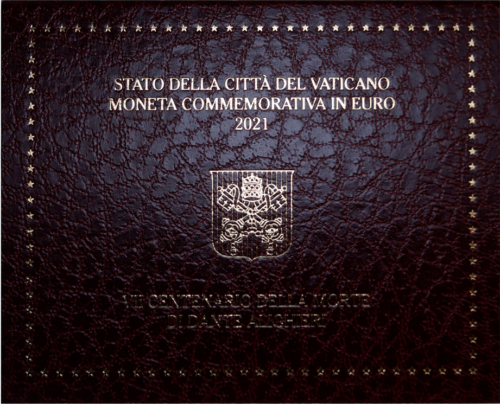 2021 Vatican City Dante Alighieri € 2 coin (3)