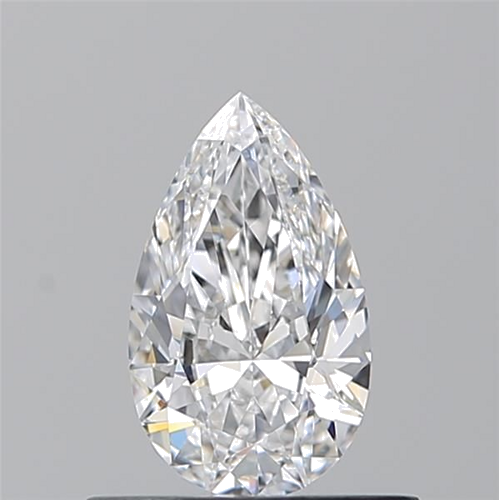 0.5 carat D-VVS2 Natūralus Pear Deimantas (1)
