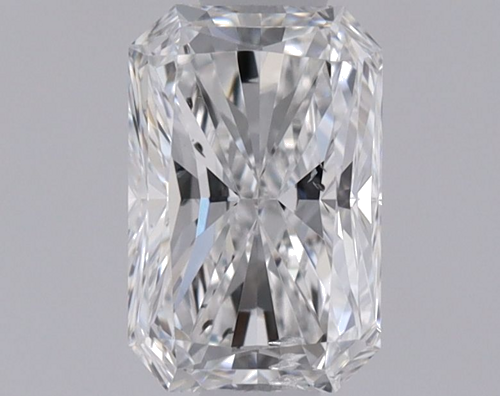 0.62 carat D-SI1 Natūralus Radiant Deimantas (1)