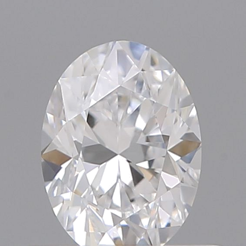 0.5 carat D-VS1 Natūralus Oval Deimantas (1)