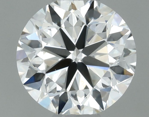 0.6 carat K-VVS2 Very Good cut Natūralus Round Deimantas (1)