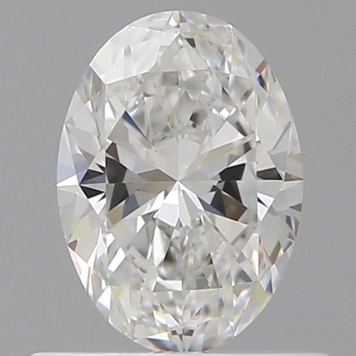 0.56 carat F-VVS2 Natūralus Oval Deimantas (1)