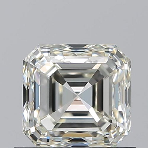 0.9 carat K-VVS1 Natūralus Asscher Deimantas (1)
