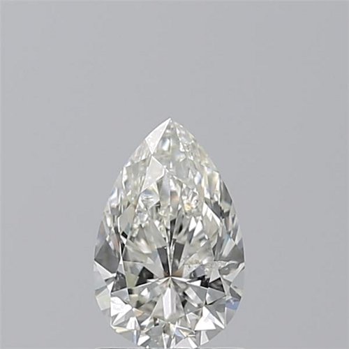 1.0 carat H-SI2 Natūralus Pear Deimantas (1)