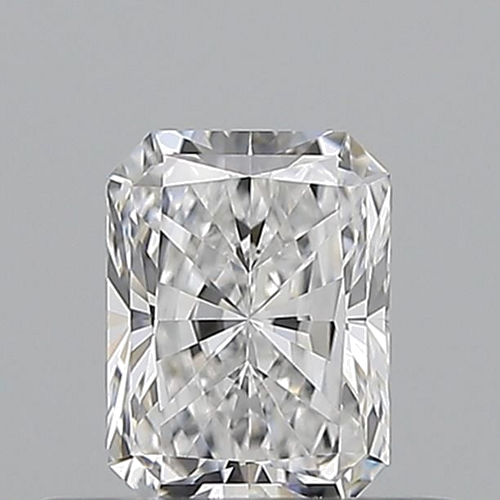 0.5 carat D-VVS1 Natūralus Radiant Deimantas (1)