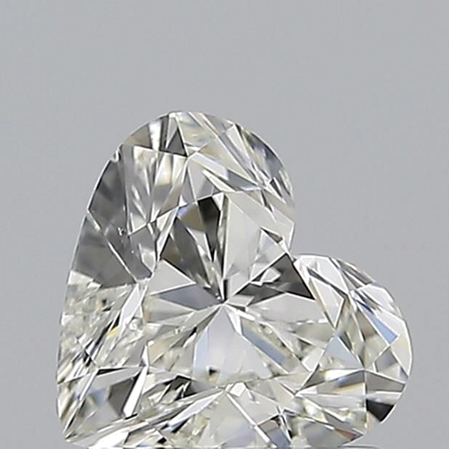 0.93 carat J-SI1 Natūralus Heart Deimantas (1)