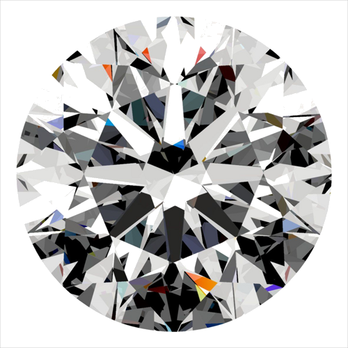 0.3 carat F-VS2 Excellent cut Natūralus Round Deimantas (1)