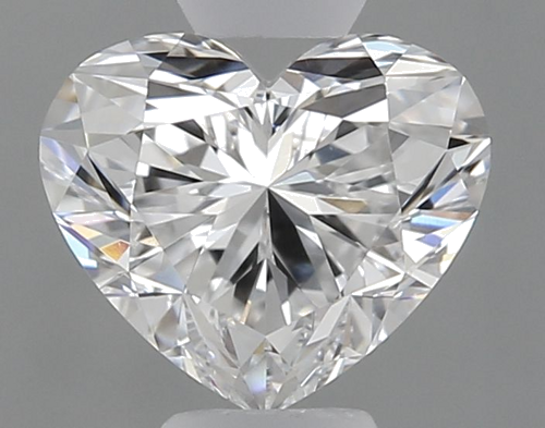 0.7 carat D-VS1 Natūralus Heart Deimantas (1)
