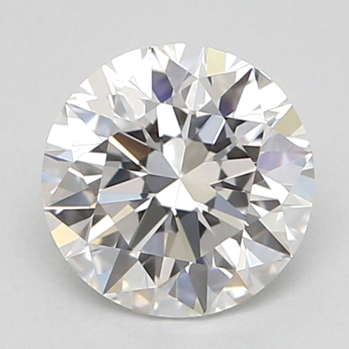 0.52 carat F-VVS1 Excellent cut Natūralus Round Deimantas (1)