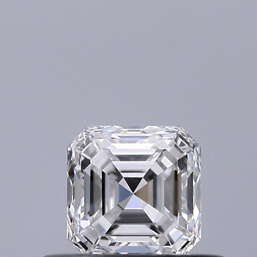 0.37 carat E-VVS1 Natūralus Asscher Deimantas (1)