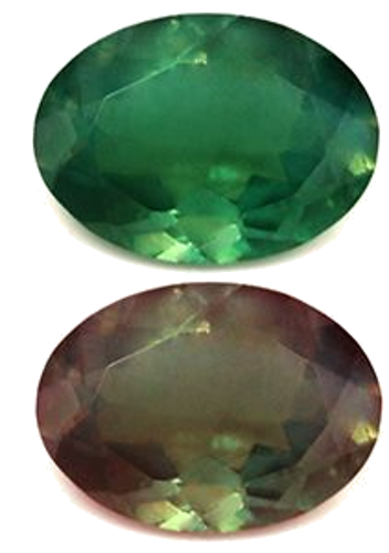 0.44 carat GREEN Oval Alexandrite (1)