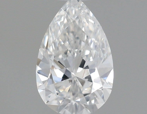 0.3 carat F-VVS2 Natūralus Pear Deimantas (1)