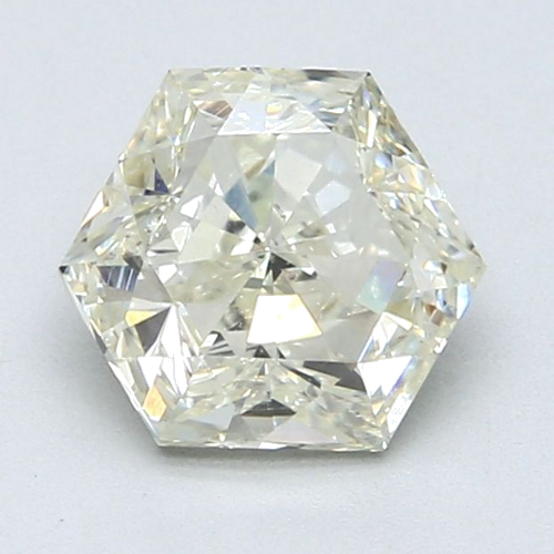 2.01 carat J-SI1 Natūralus Hexagonal Deimantas (1)
