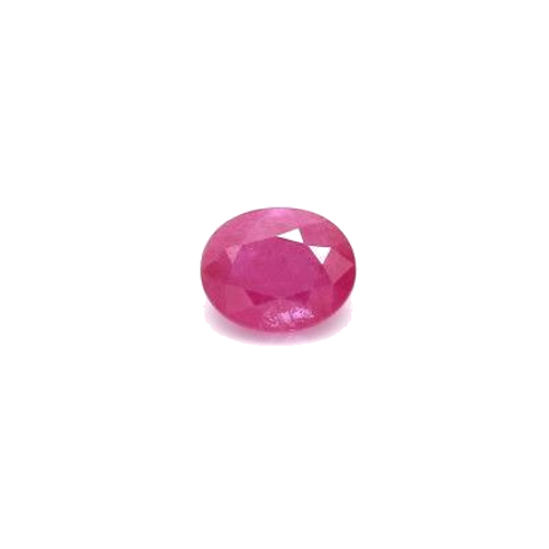 0.74 carat RED BRILLIANTSTEP cut Oval Rubinas (1)