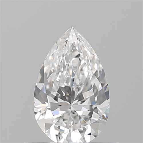 0.53 carat E-VS1 Natūralus Pear Deimantas (1)