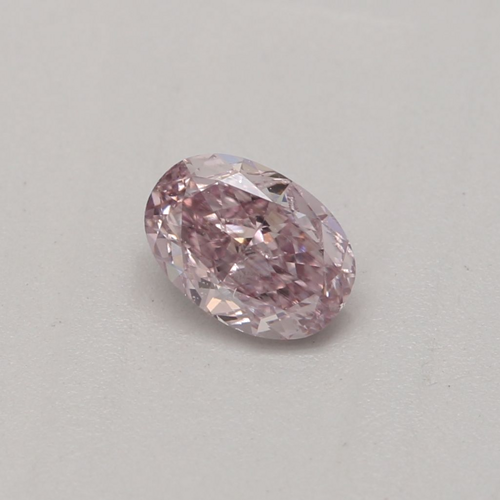 0.25 carat Fancy Brownish Pink-VS2 Natūralus Oval Deimantas (1)